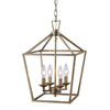 Carmen 4-Light Lantern Geometric Pendant  #SA418