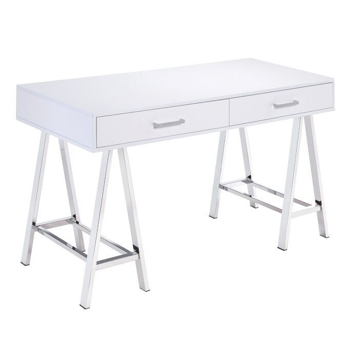 White Dayne Writing Desk  #SA448