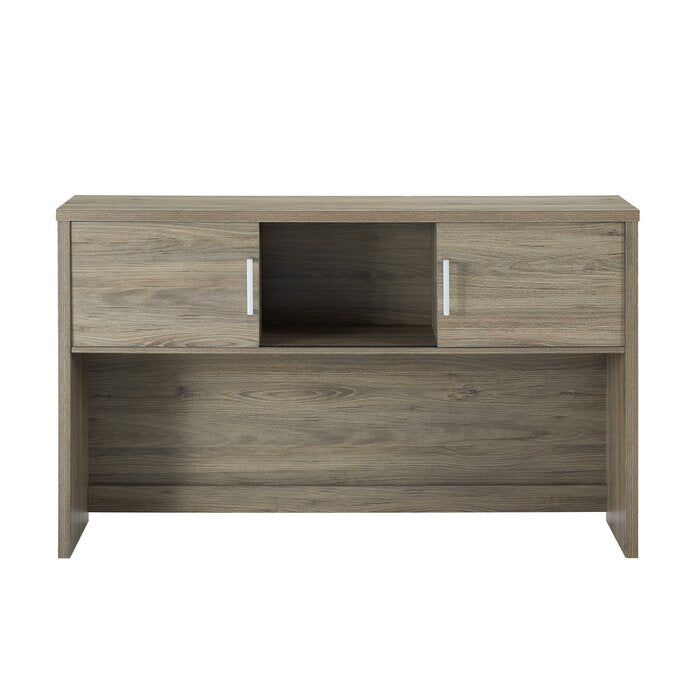 Rustic Oak Jovenko Desk Hutch  #SA493