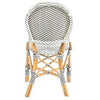 White & Gray Woven Chairs (Set of 2)  #SA507