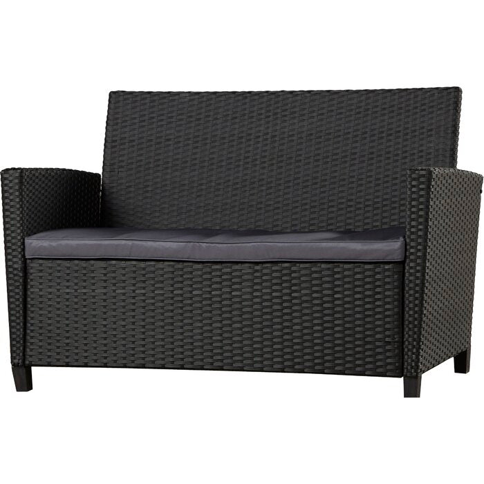 Lancashire 4-Piece Rattan Sofa Seating Group with Cushions  #SA533