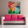 'Painted Petals LXI' - Wrapped Canvas Graphic Art  #SA534