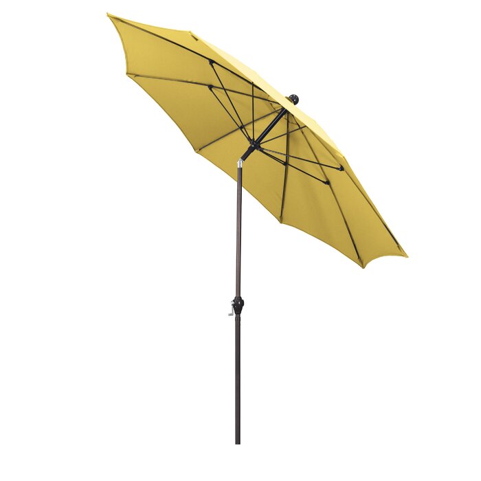 Yellow 9' Market Umbrella  #SA539