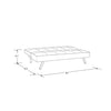 Charcoal Twin Convertible Sofa  #SA553