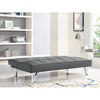 Charcoal Twin Convertible Sofa  #SA553