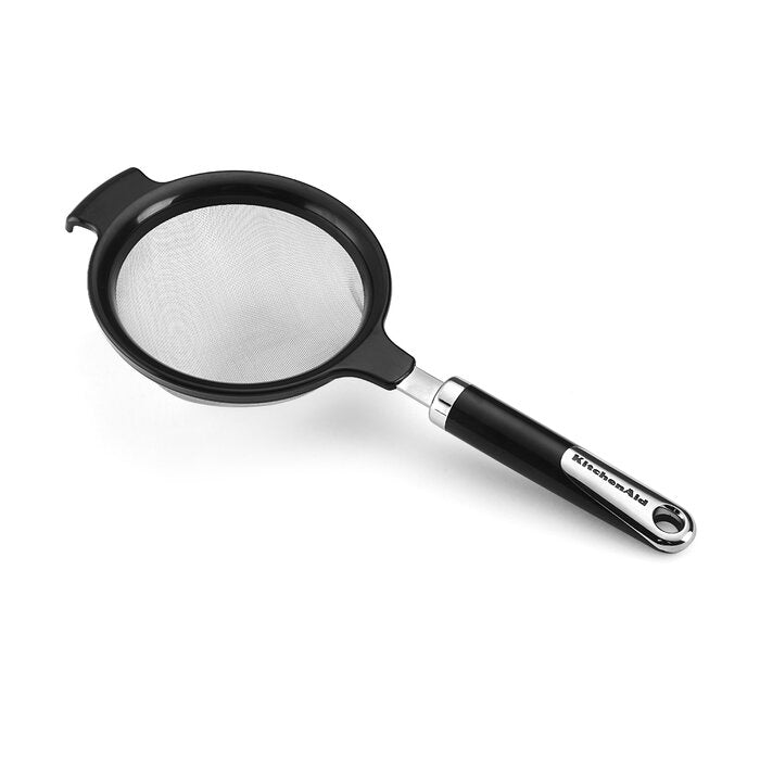 Black KitchenAid Stainless Steel Food Strainer  #SA556