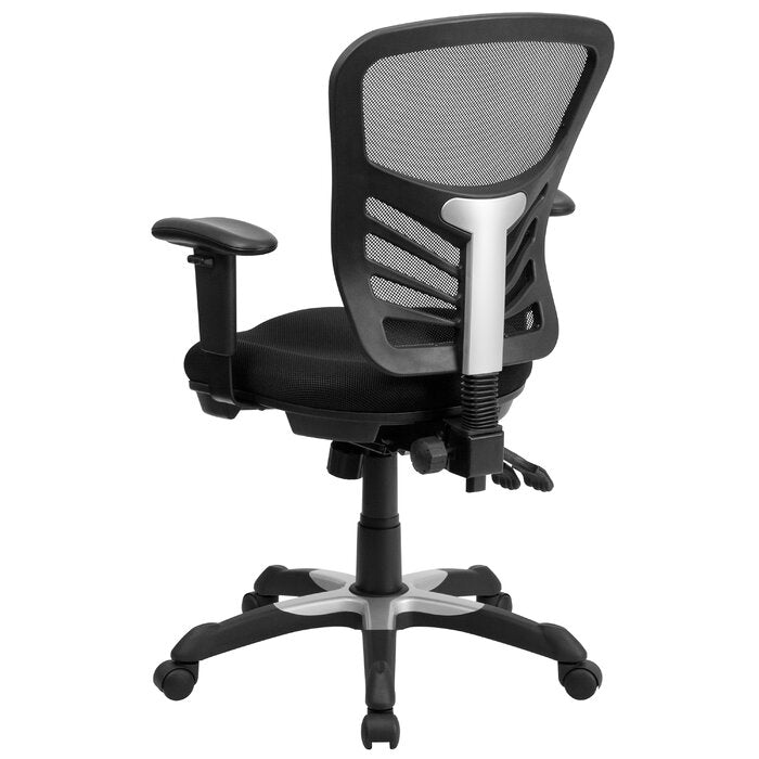 Black Billups Mesh Ergonomic Chair  #SA596