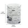 Birch Unscented Pillar Candles (Set of 3)  #SA603