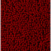Burgundy Memory Foam Shag 2-Piece Bath Rug Set  #SA606