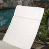 Beige Tallulah Down Indoor/Outdoor Chaise Lounge Cushions - CUSHIONS ONLY (Set of 2)  #SA813