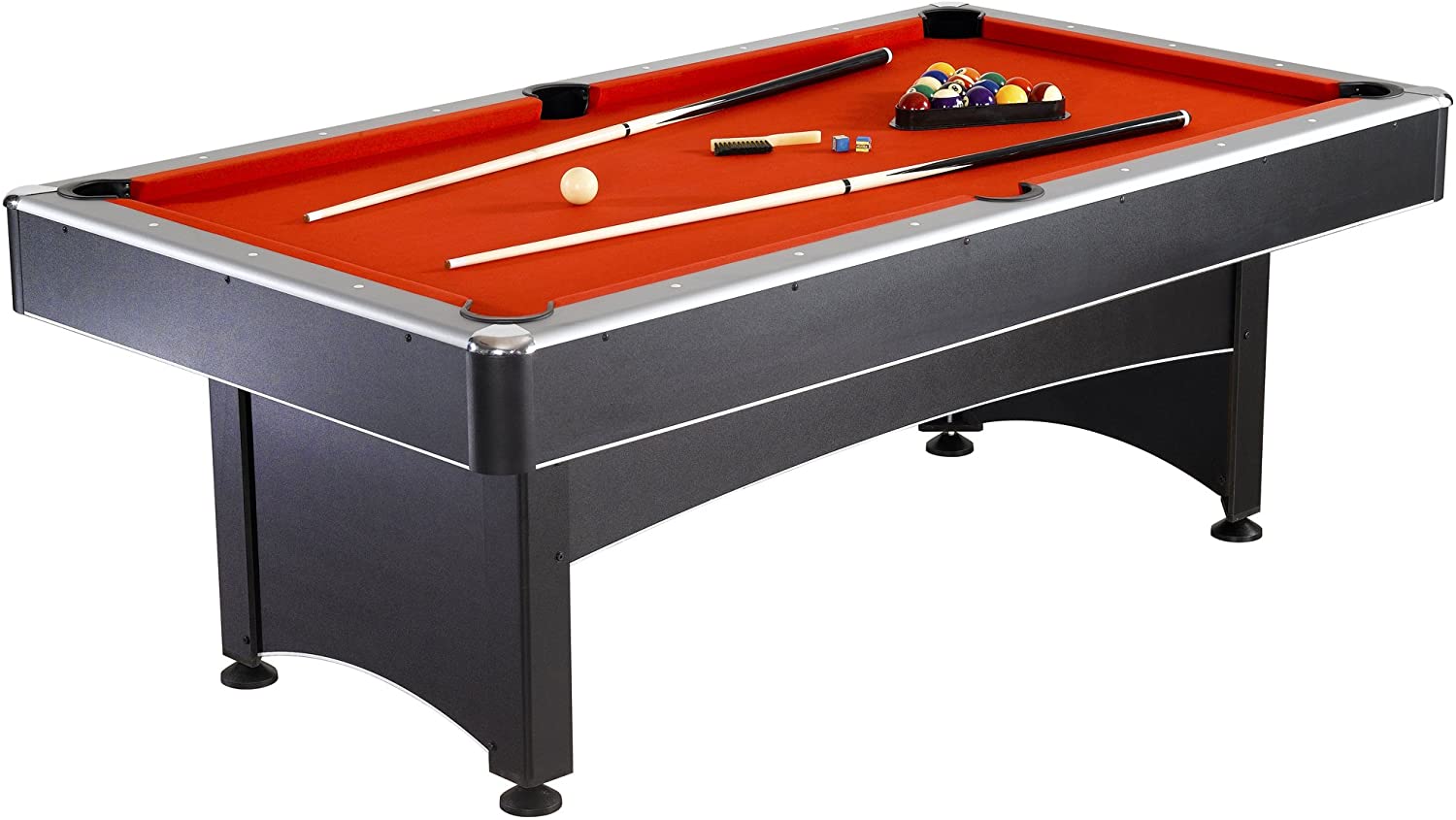7 Foot Pool Table with Table Tennis Top  #SA712
