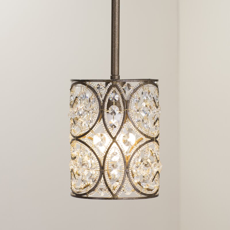 Manigault 1-Light Single Cylinder Pendant  #SA714