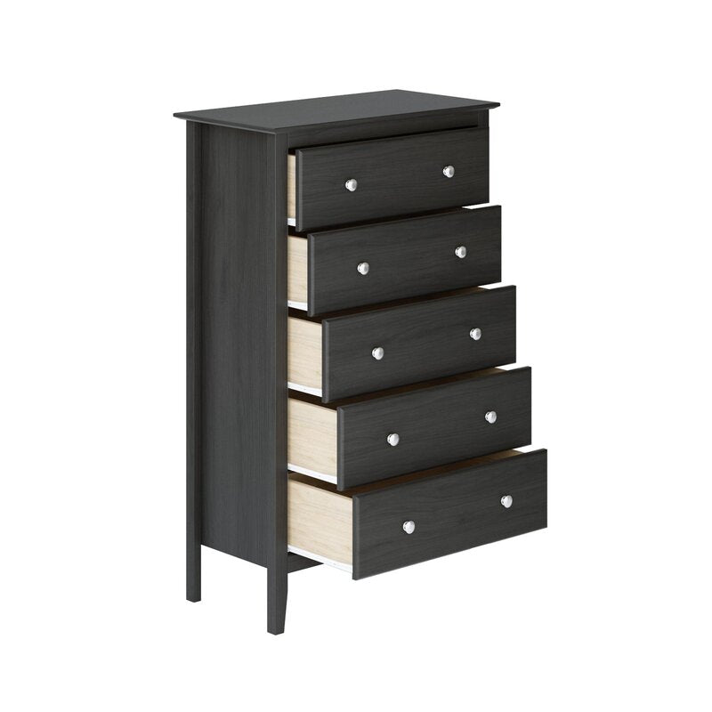 Black Kissell 5-Drawer Chest  #SA737