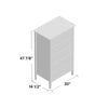 Black Kissell 5-Drawer Chest  #SA737
