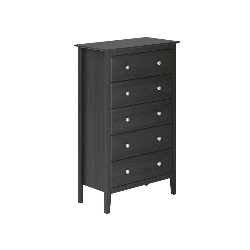 Black Kissell 5-Drawer Chest  #SA737
