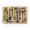'Spoons and Forks' Print on Wrapped Canvas  #SA741