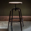 Mullings Adjustable Height Bar Stool  #SA776