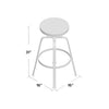 Mullings Adjustable Height Bar Stool  #SA776