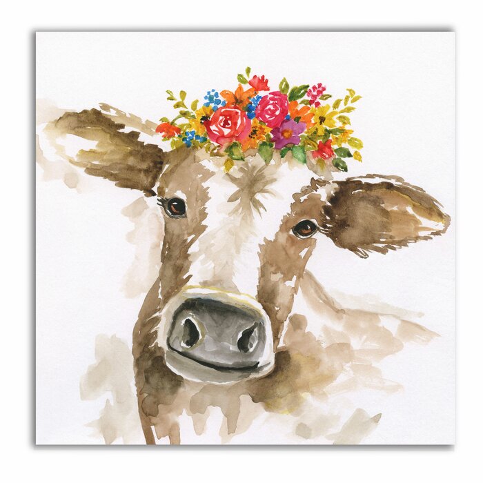 'Miss Daisy' - Painting on Wrapped Canvas  #SA830
