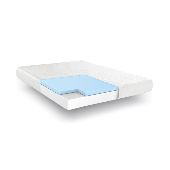 Cool Gel 8" Medium Gel Memory Foam Mattres - Twin XL  #SA840