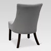 Winslow Light Gray Accent Tufted Back Chair  #SA849