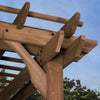 Backyard Discoveries 10 ft. x 10 ft. Cedar Pergola  #SA861