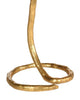 Gold Mina Gold Foil Petal Side Table  #SA903