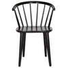 Blanchard Black Wood Dining Chairs (Set of 4)  #SA940