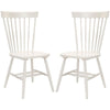 Riley Off-White Wood Dining Chairs (Set of 2)  #SA924