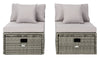 Pramla Outdoor Set with Ottomans   #SA951