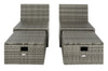 Pramla Outdoor Set with Ottomans   #SA951