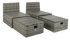 Pramla Outdoor Set with Ottomans   #SA951