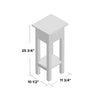 Abigail Brown End Table  #SA960