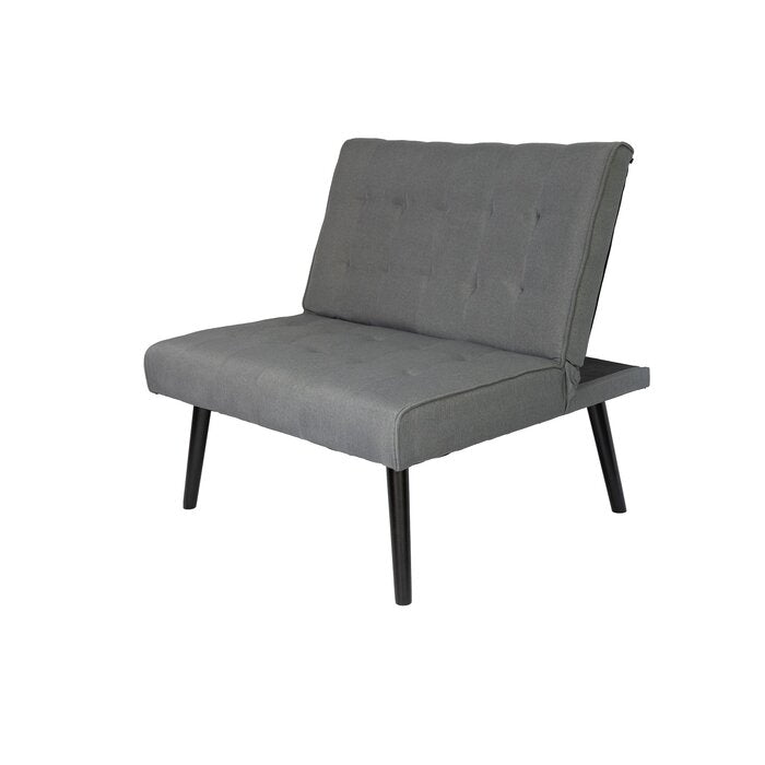 Abrahams Twin 33.5" Tufted Back Futon Chair  #SA970