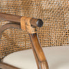 Set of 3 - Gianni Accent Chairs, Brown/White (#K2585 - 3 BOXES)