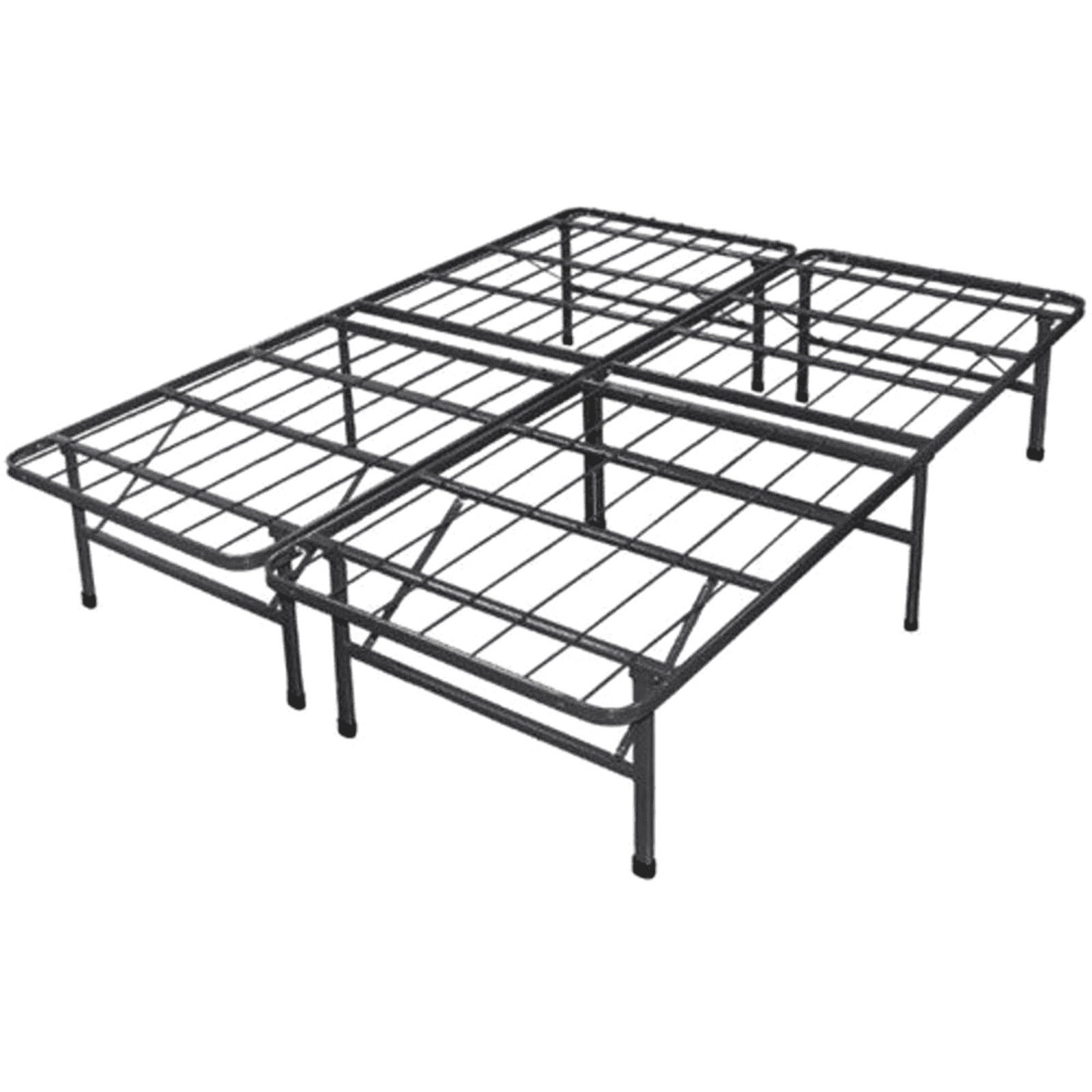 Innovated Box Spring Metal Bed Frame, Queen #CR2098