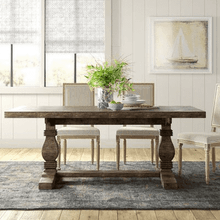 Load image into Gallery viewer, Gertrude Pine Solid Wood Table
