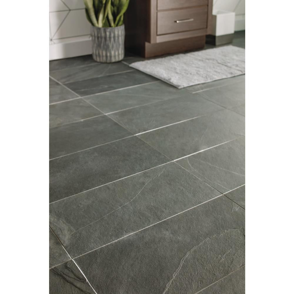 19 Boxes - Montauk 12" x 24" Slate Stone Look Wall & Floor Tile - 190 Square Feet (#K5616 - 20 BOXES)