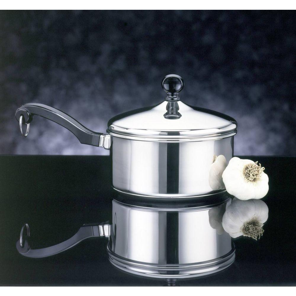 Farberware Classic Series 2 Qt. Stainless Steel Saucepan with Lid (#660)