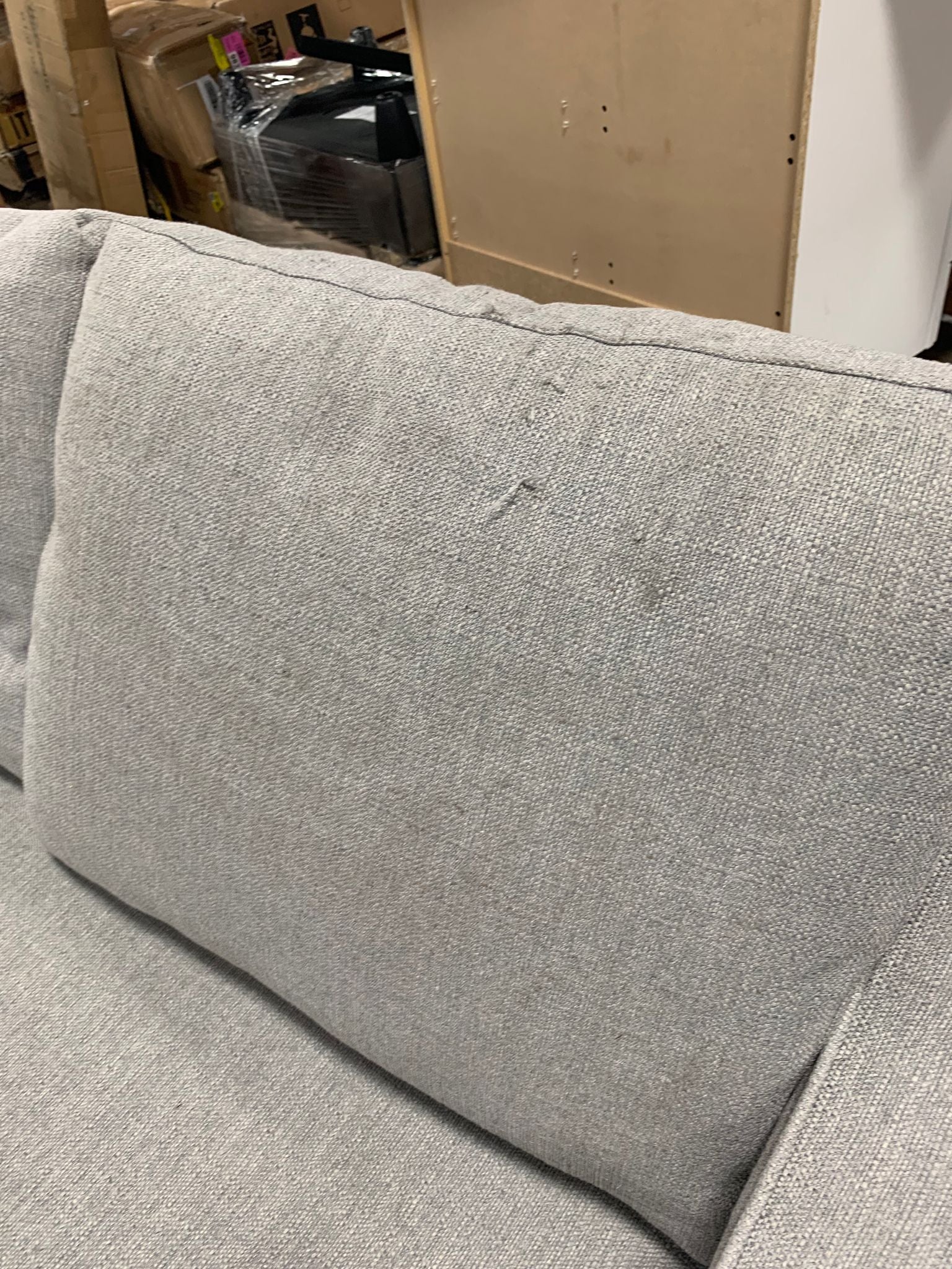 Abbyson Haskell Grey Convertible Sofa Bed CYB544