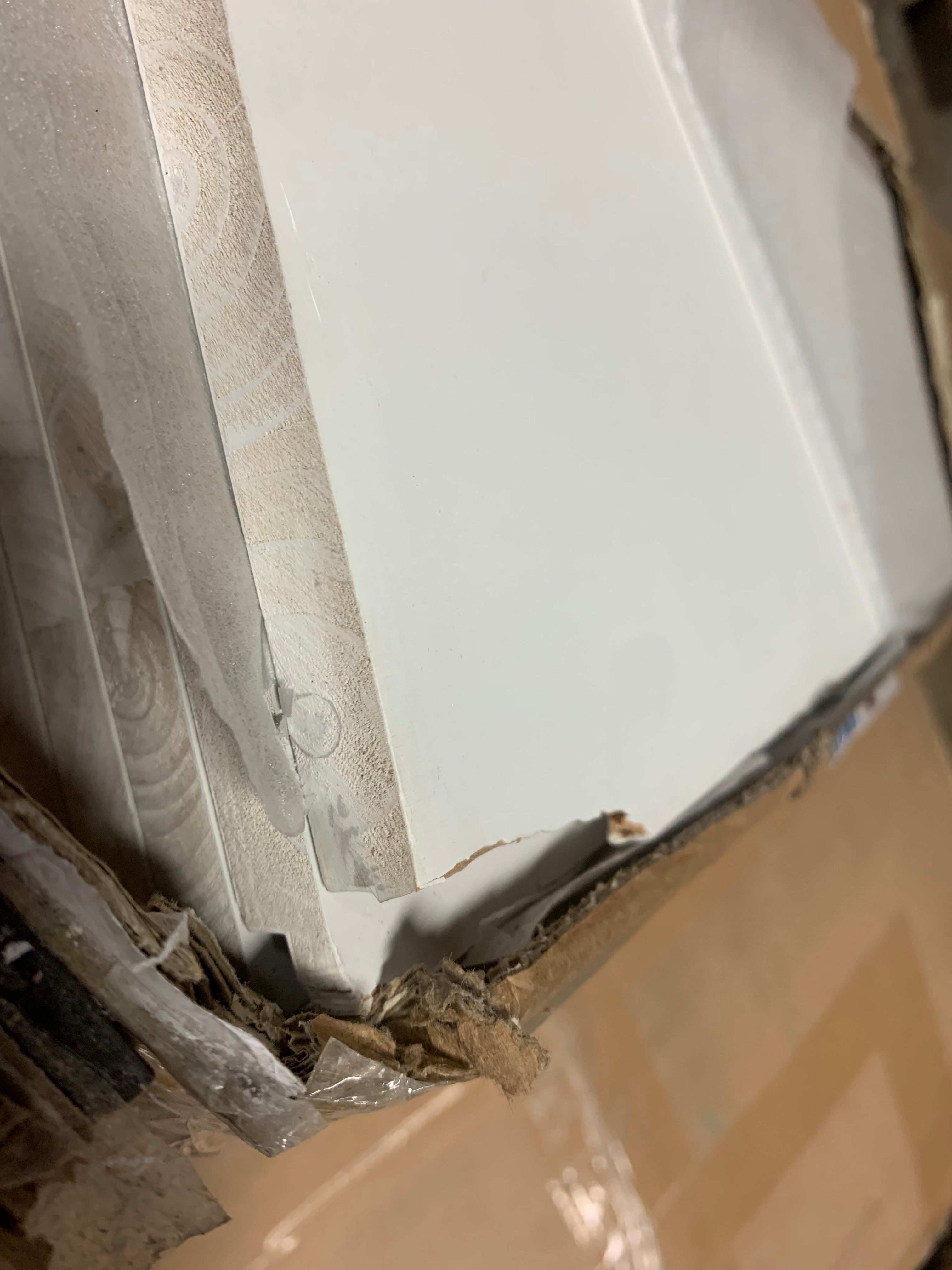 7.25" x 84" Shiplap Wall Paneling in Primed White 1 roll