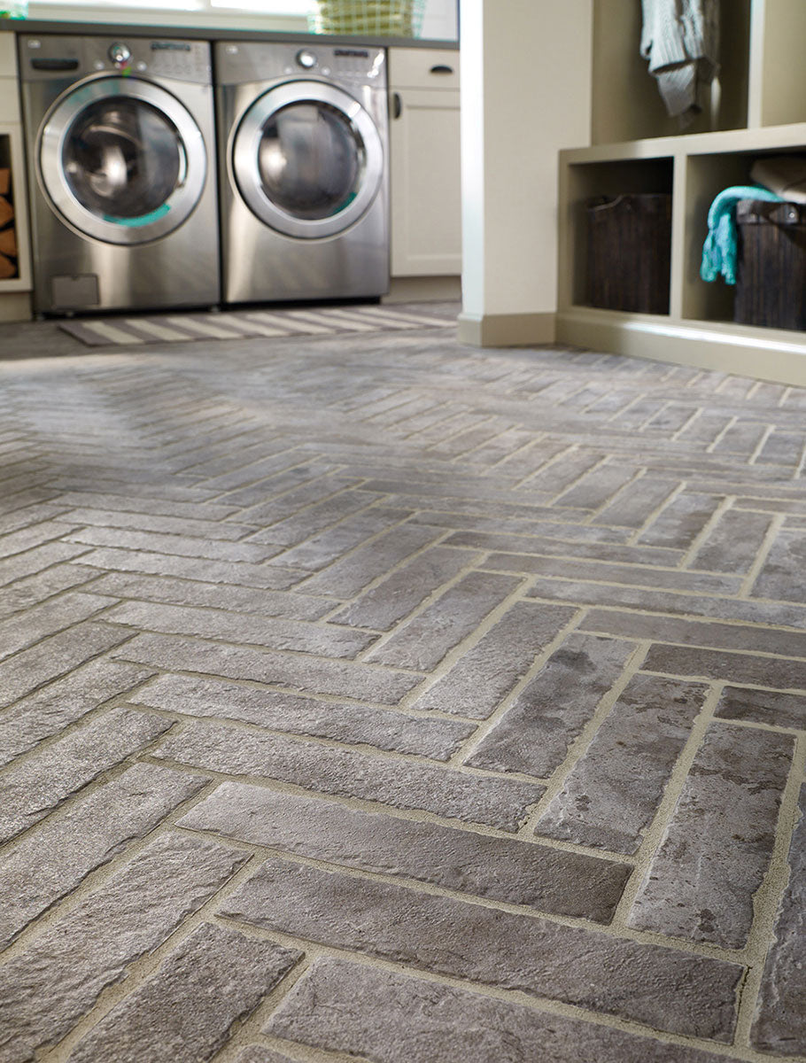 16 Boxes - Capella 2" x 10" Porcelain Subway Wall & Floor Tile, Taupe Brick Porcelain - 82.88 Square Feet (#K5668 - 16 BOXES)