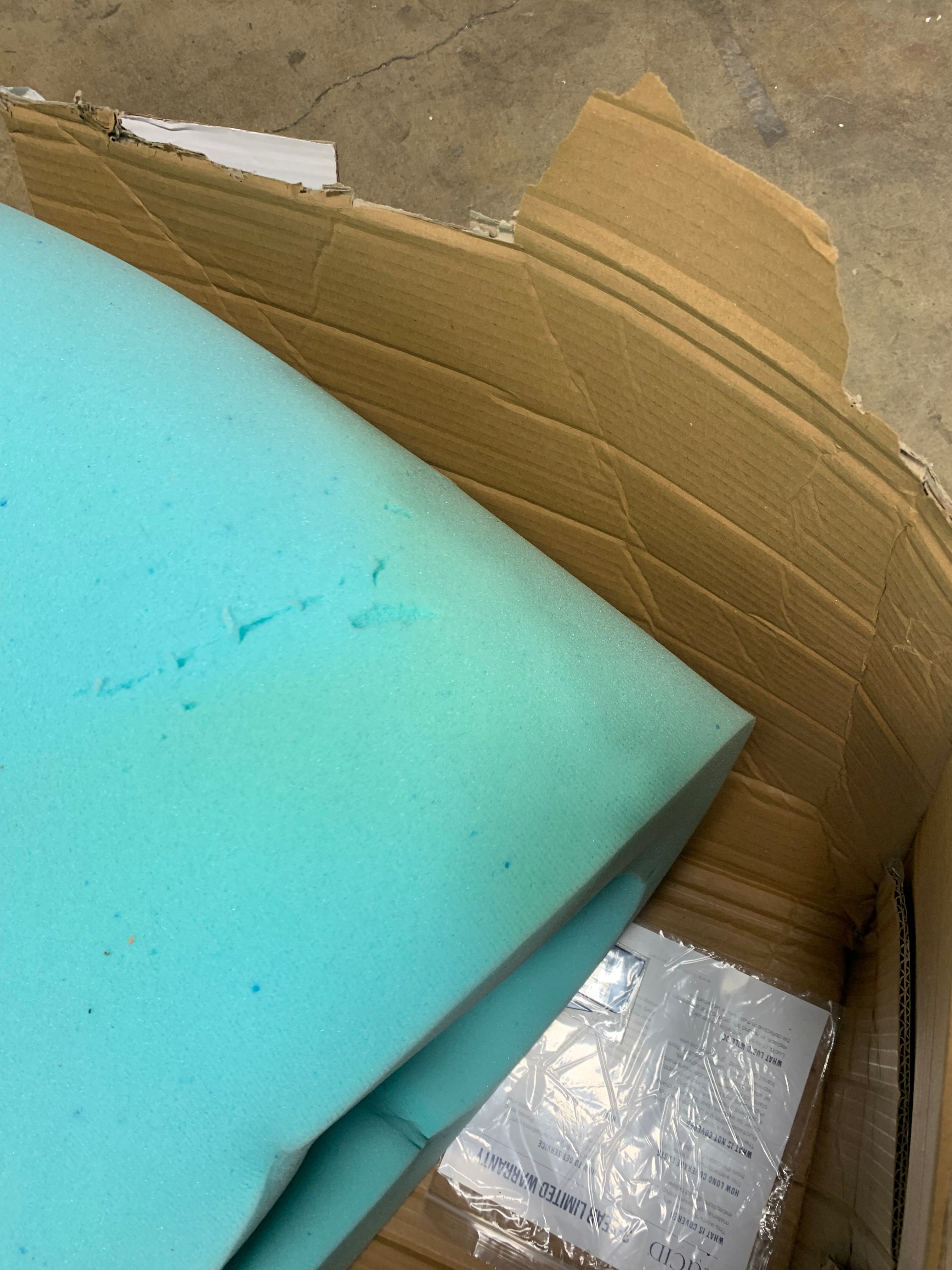 4" Gel Memory Foam Mattress Topper
