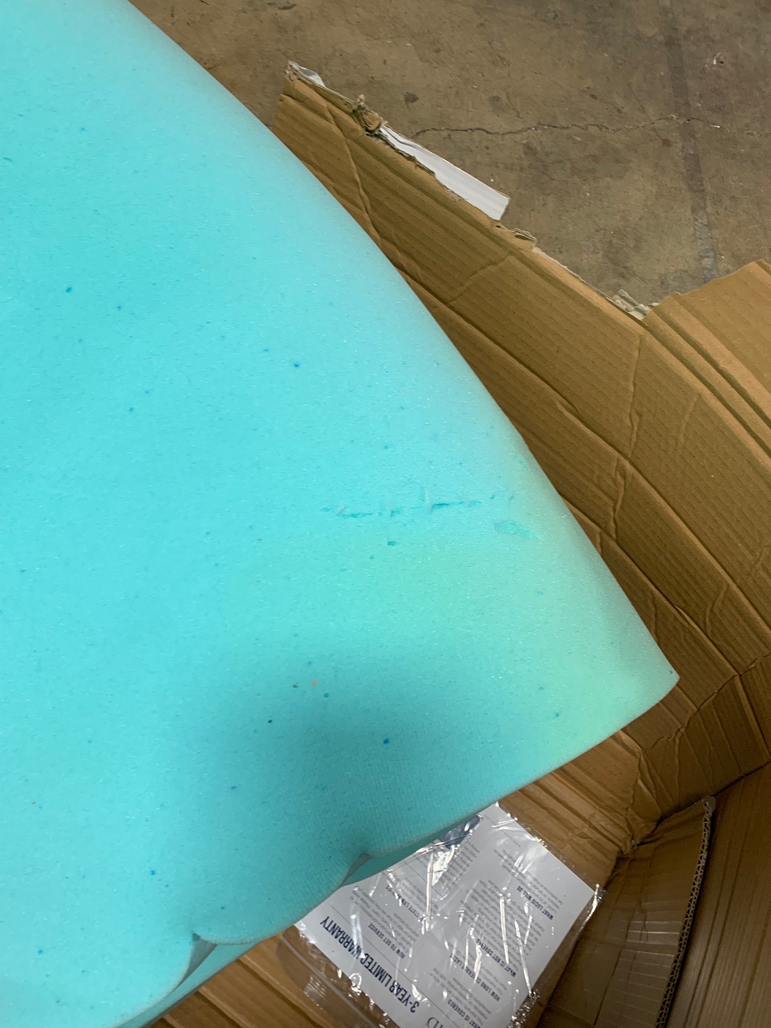 4" Gel Memory Foam Mattress Topper