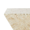 Calypso Coastal Hourglass Ottoman **AS IS** (#K2904)
