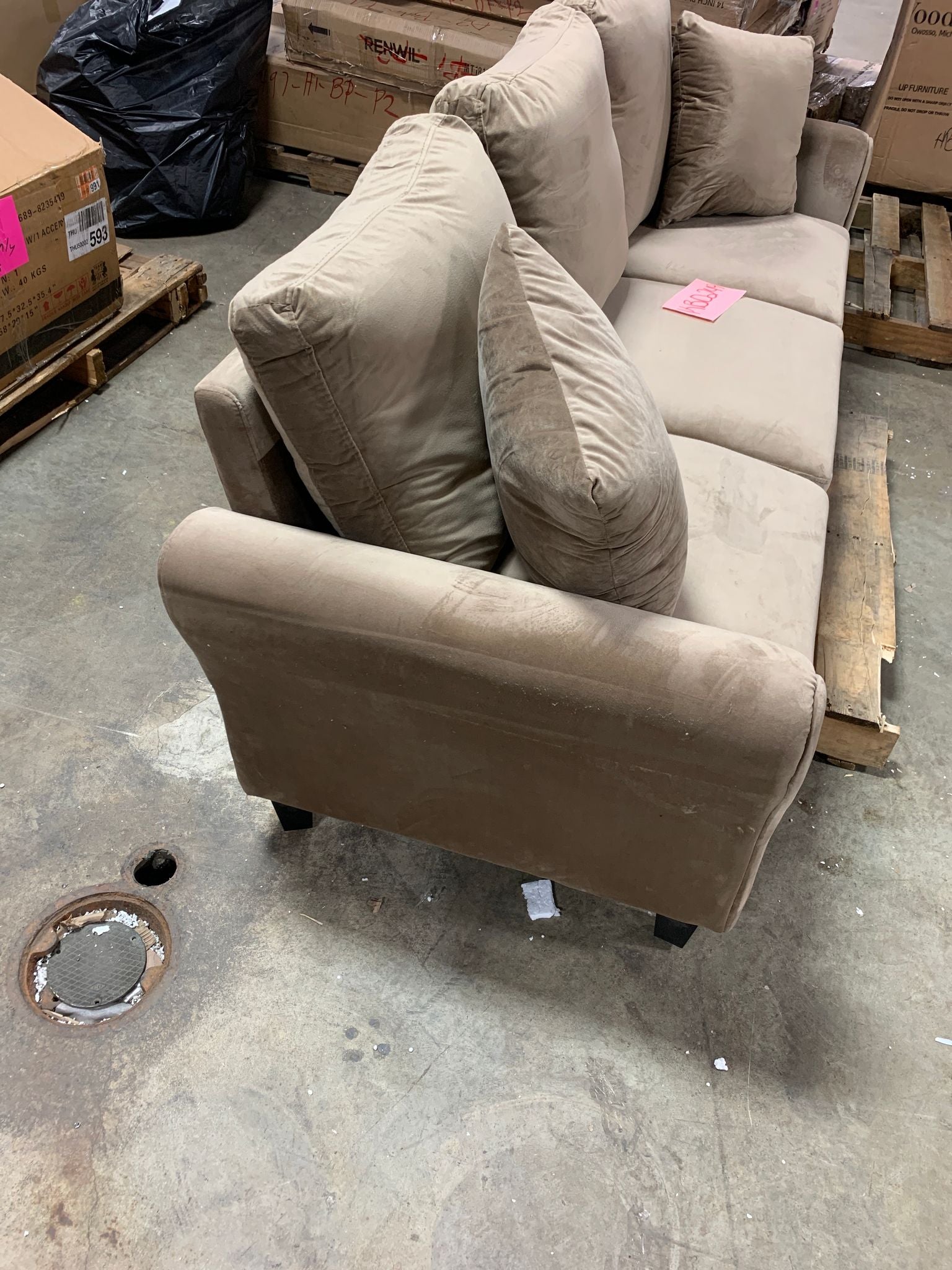 1000 Series Sienna Mocha Sofa KBO249