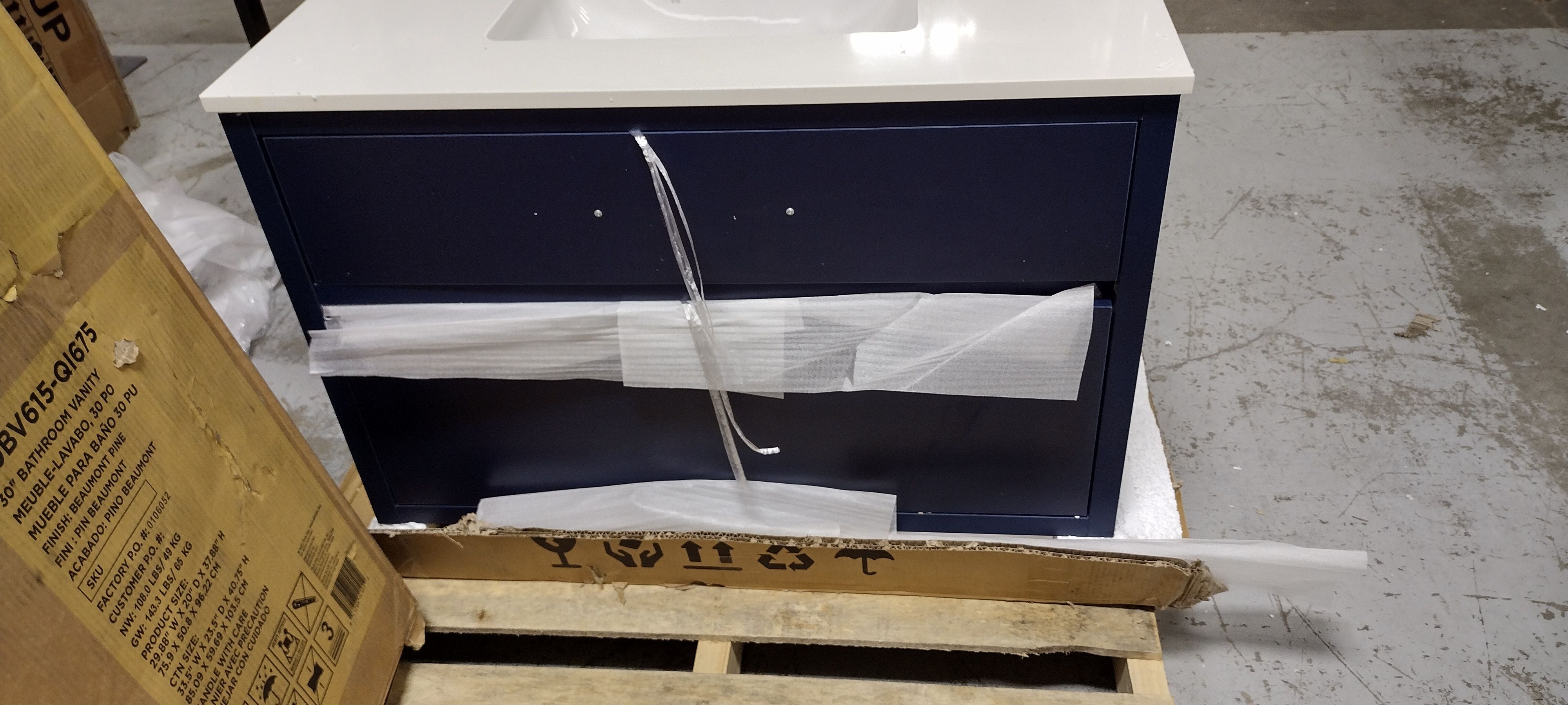 Boise 36" Single Bathroom Vanity Set