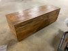 46-inch Acacia Wood Storage Bench