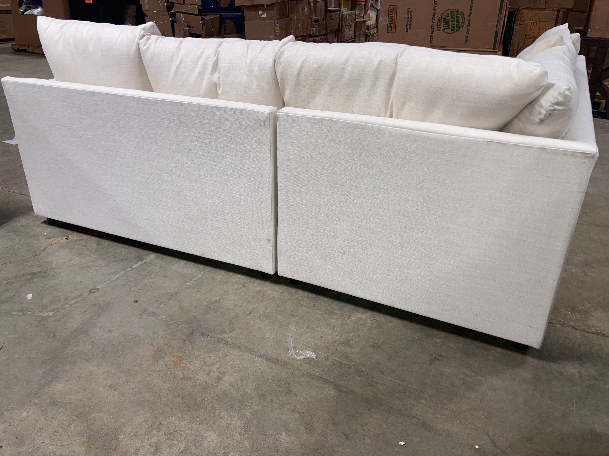 Klaussner Atlanta 95" Wide Corner Sectional (2 Boxes)