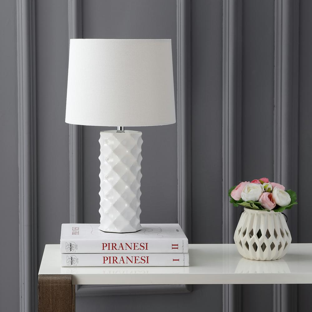 Belford 18.5"  Grooved Table Lamp - #8918T